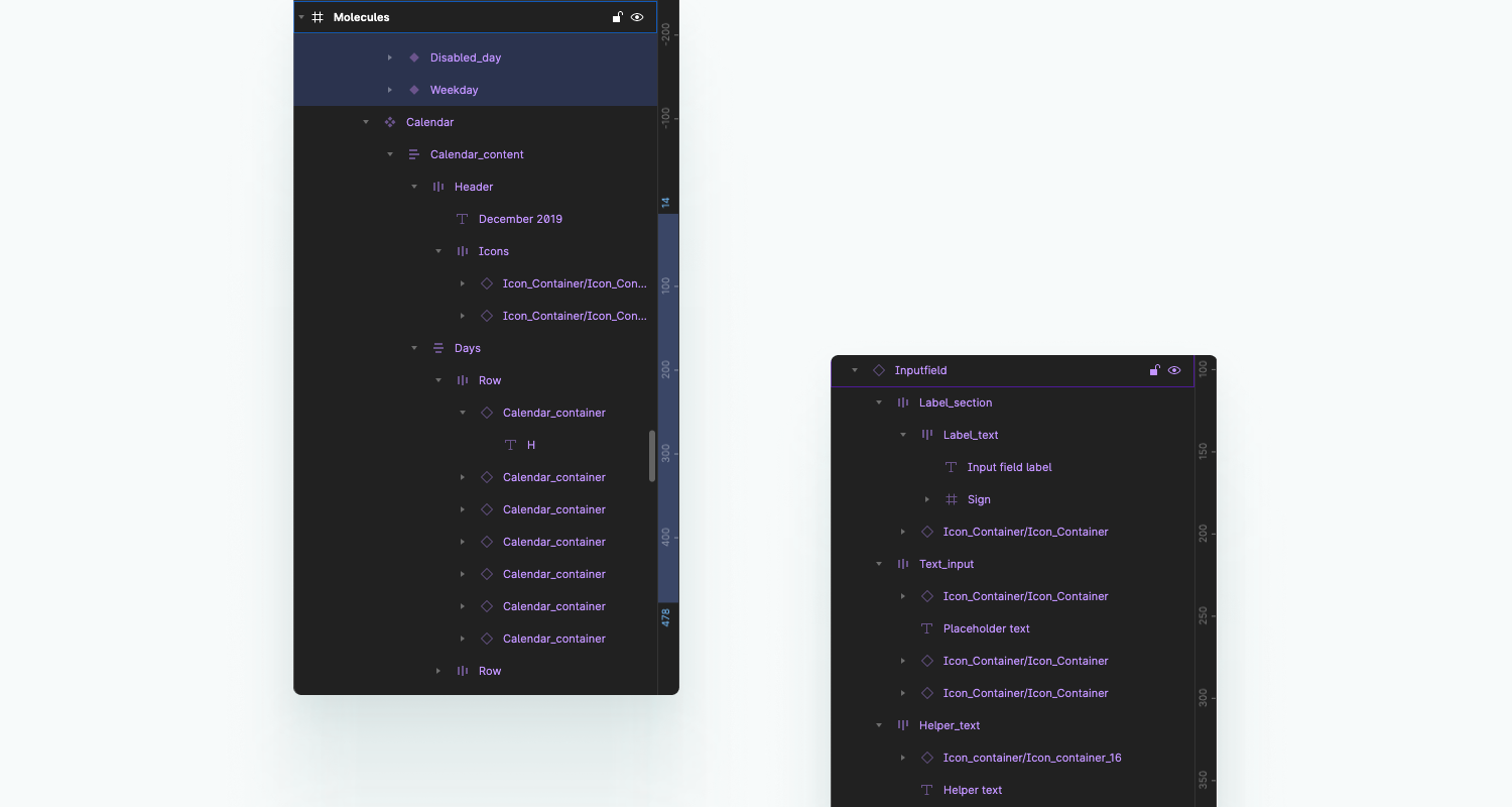 Standardize naming conventions Standardize naming conventions