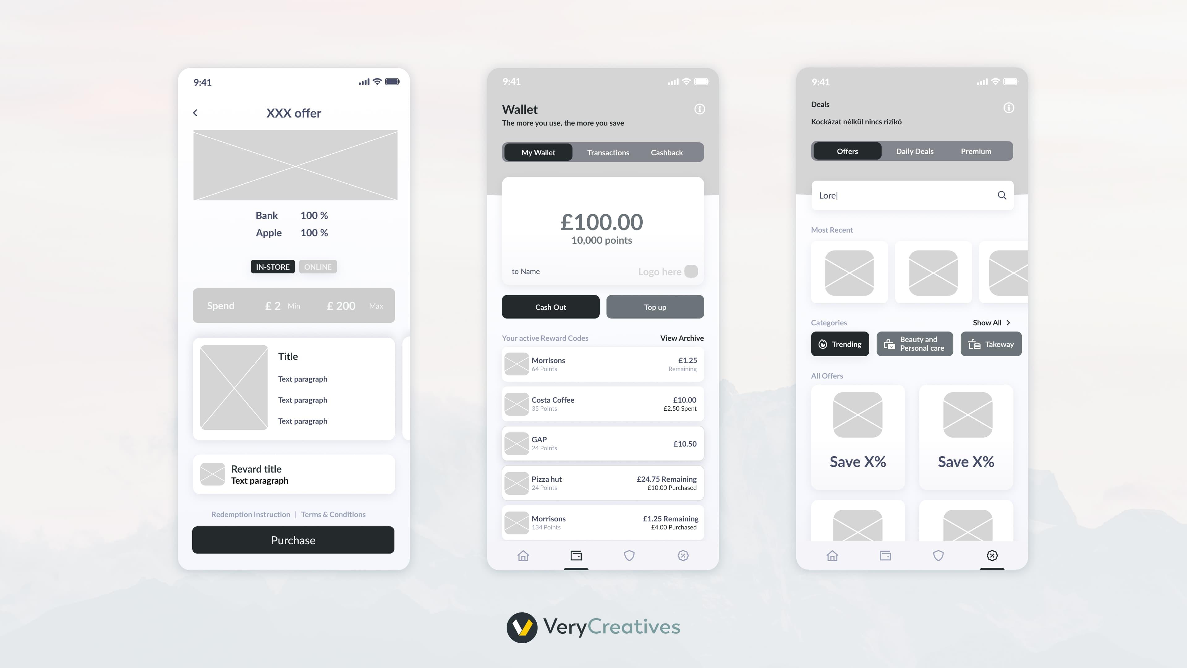 Product Design Wireframes Product Design Wireframes