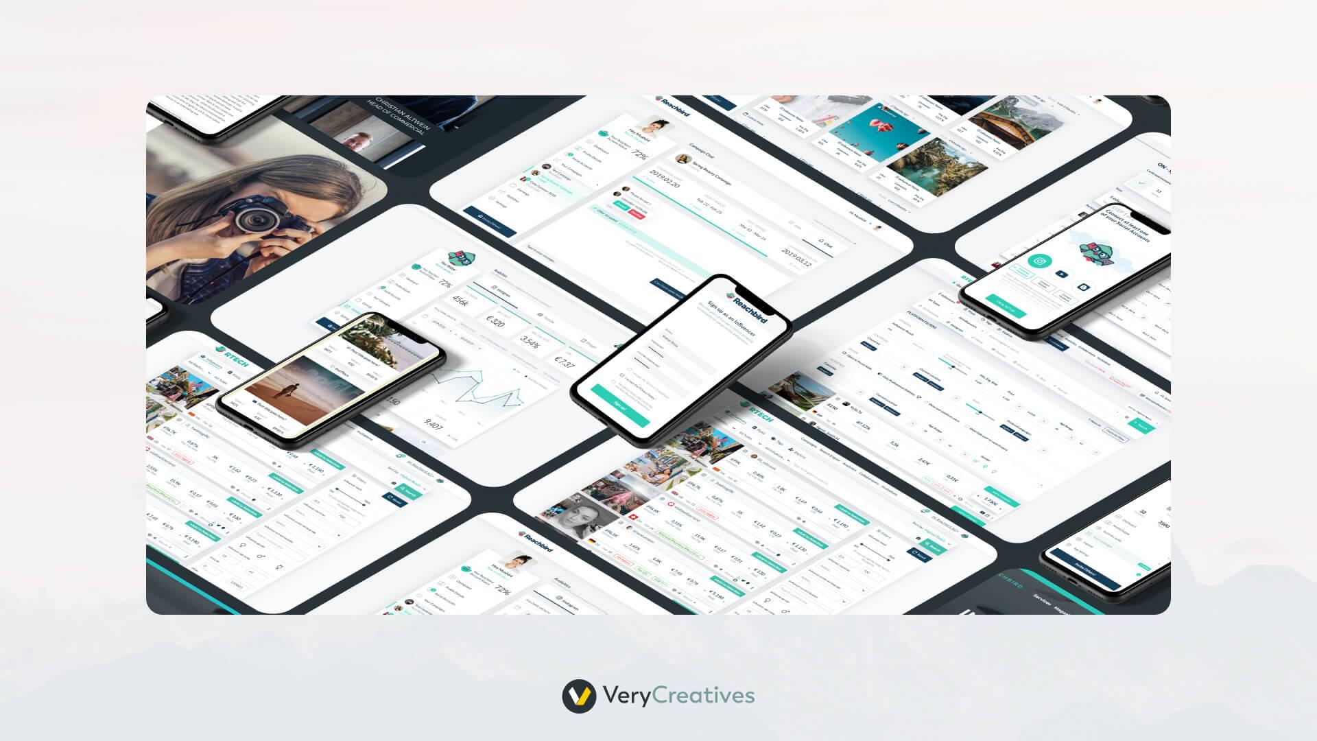 Influencer marketing platform by VeryCreatives Influencer marketing platform by VeryCreatives