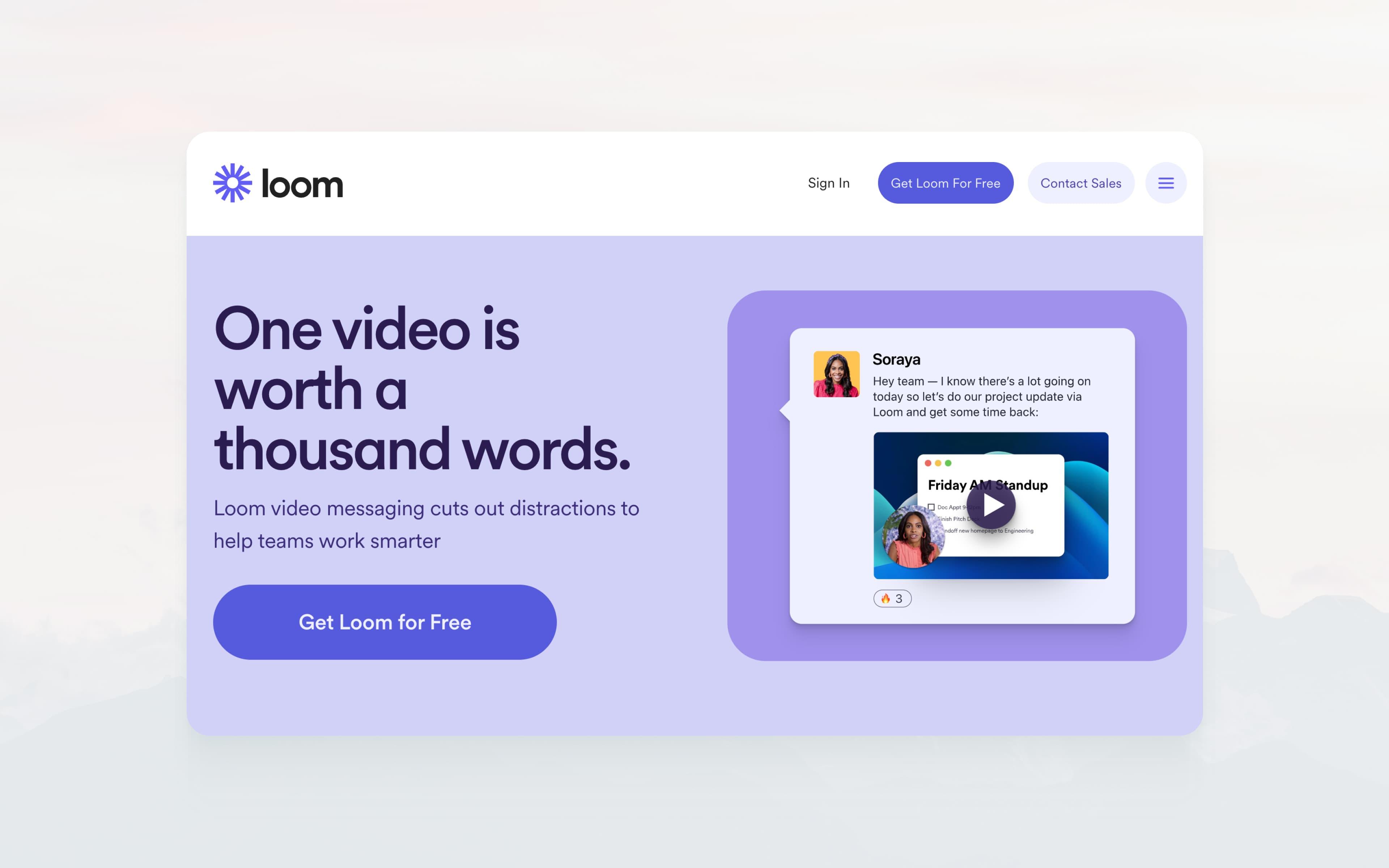 SaaS reverse trial example: Loom SaaS reverse trial example: Loom
