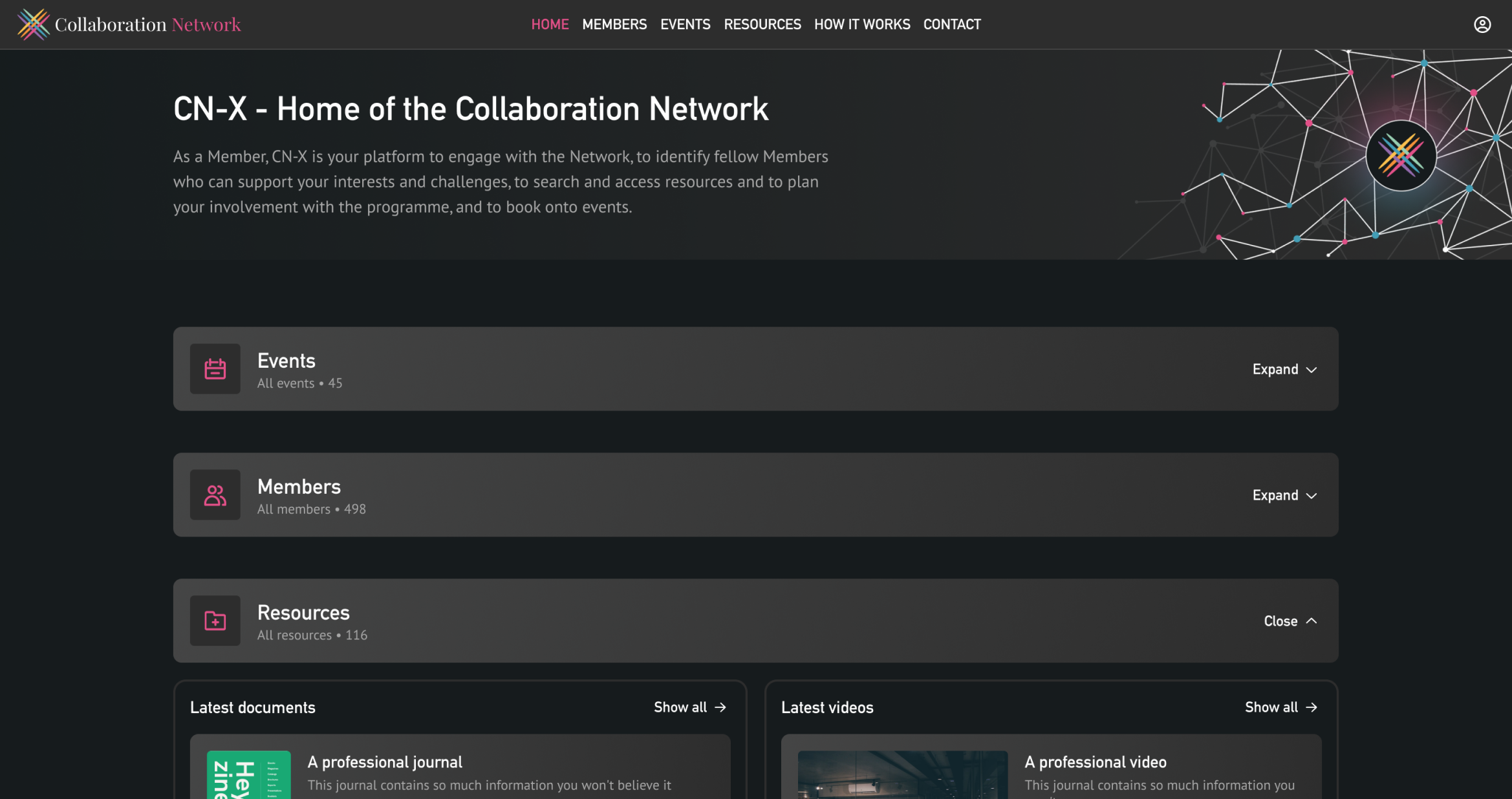 User-Friendly Homepage for Easy Navigation