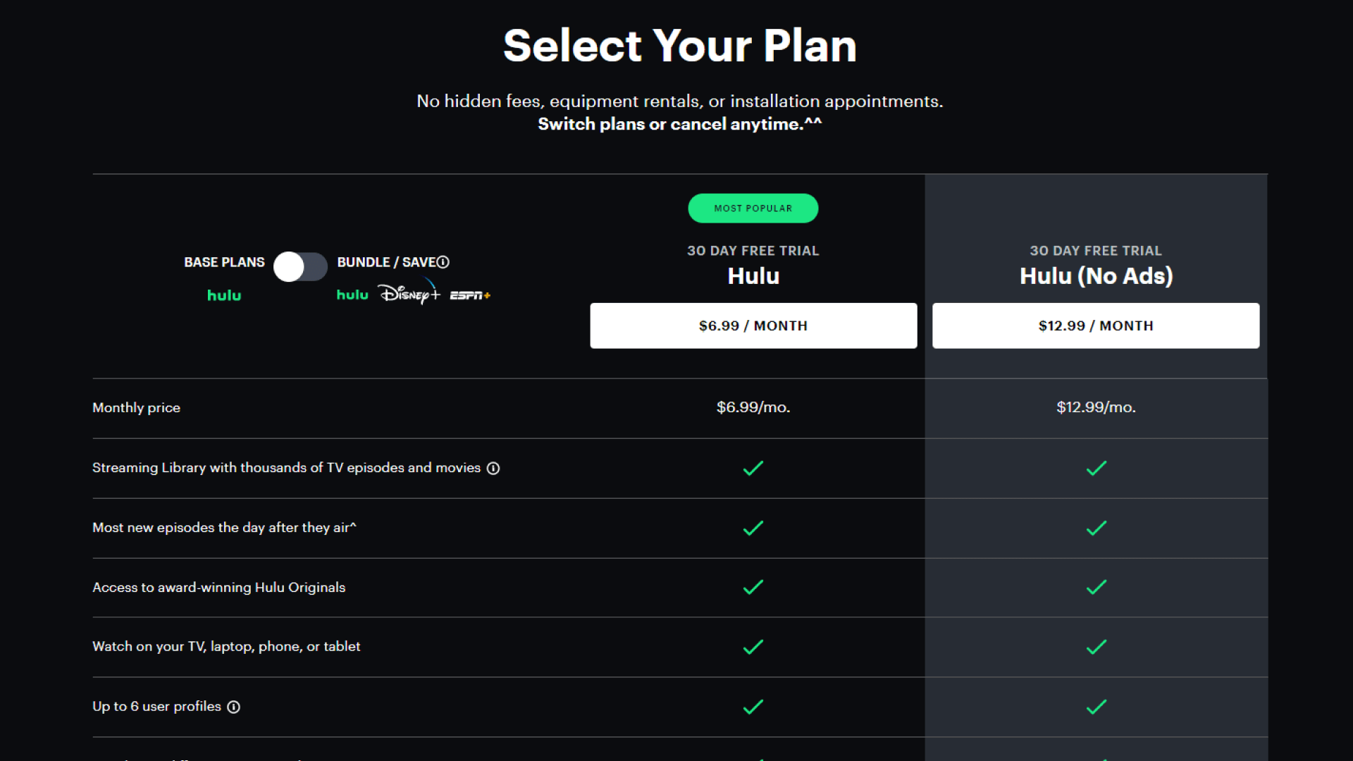 Offer trials Offer trials