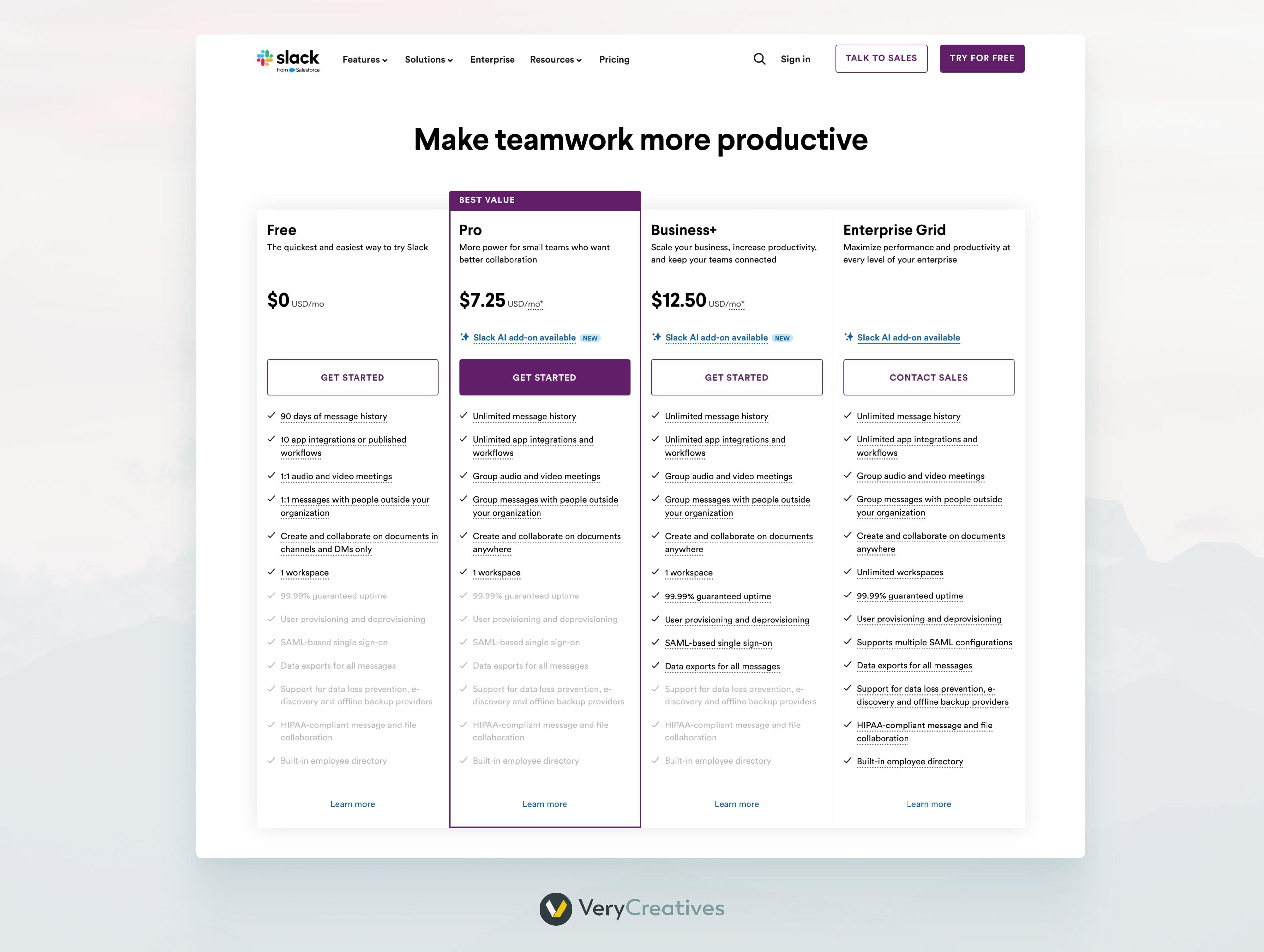 Slack pricing Slack pricing