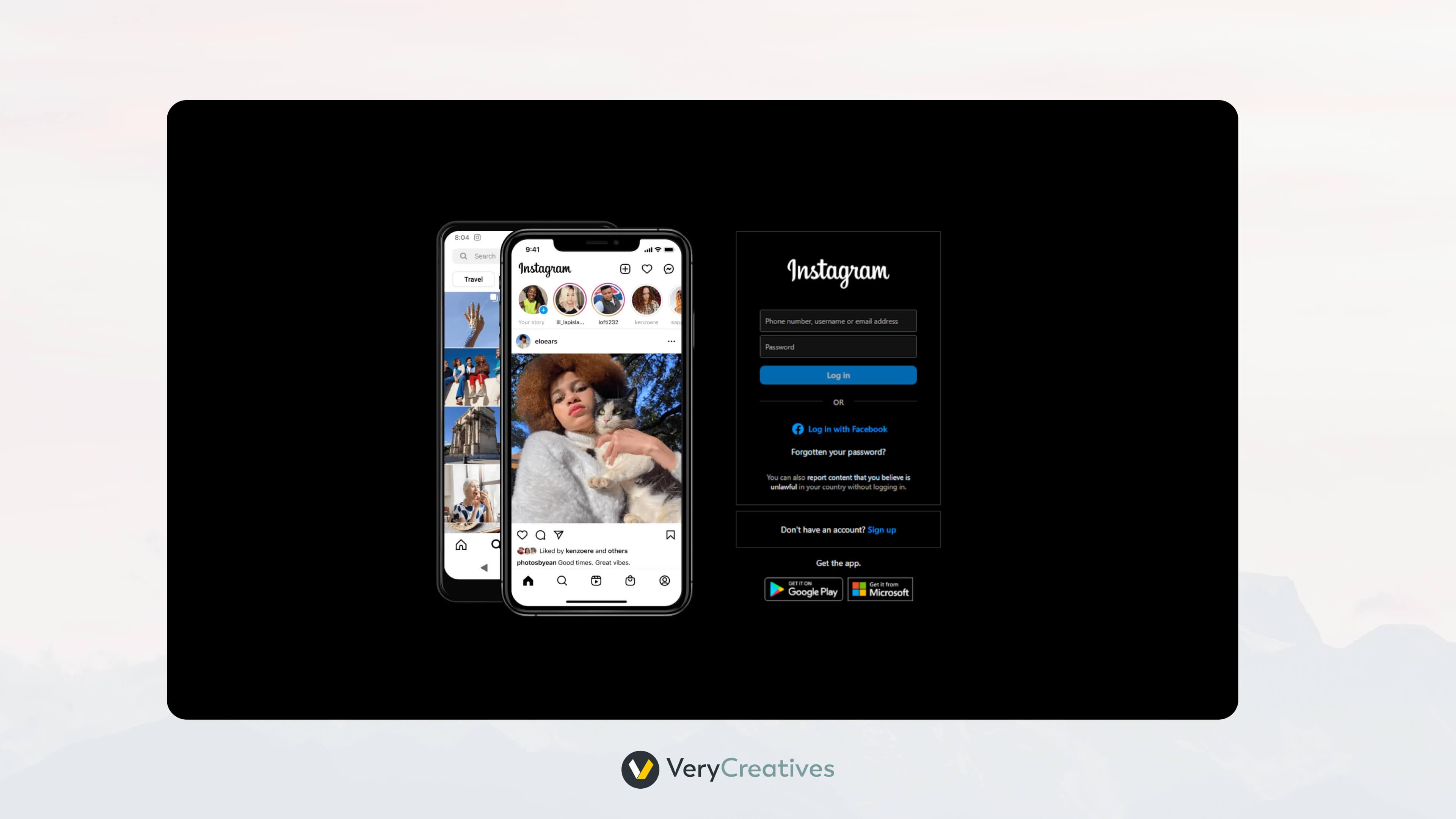 User flow of Instagram User flow of Instagram