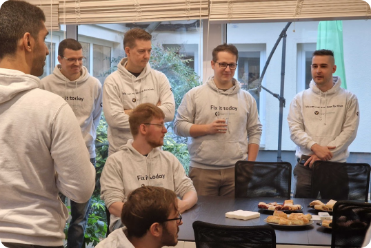 Unity Building with strudels