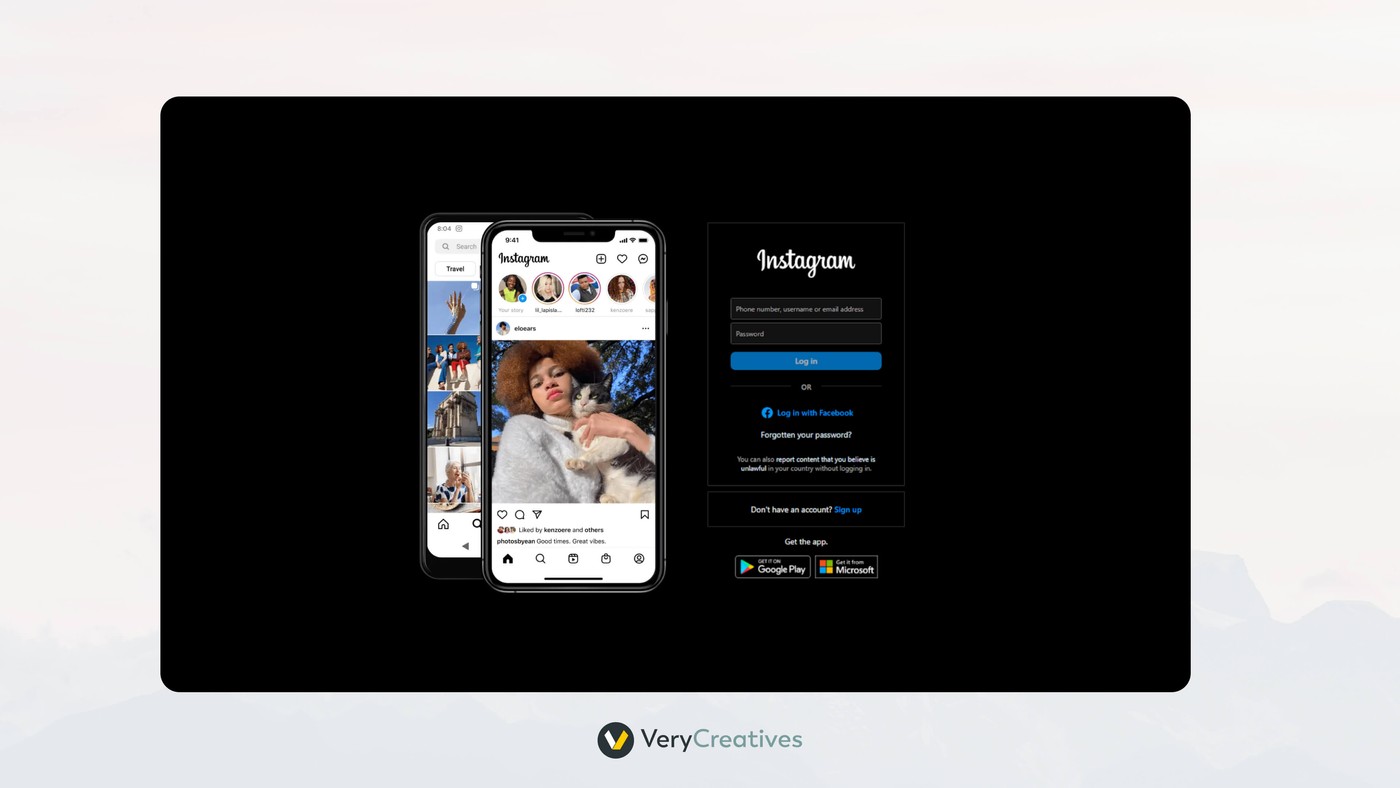 User flow of Instagram