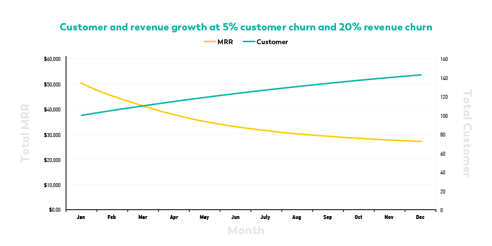 Customer Churn vs. Customer Growth